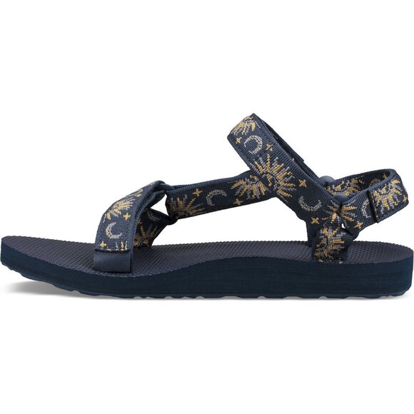 Teva Original Universal Sun & Moon Insignia Sport Sandals Hook&Loop Blue - Picture 3 of 14